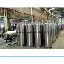 Good Quality Cryogenic LNG Liquid Oxygen Nitrogen Argon Insulation Dewar Cylinder